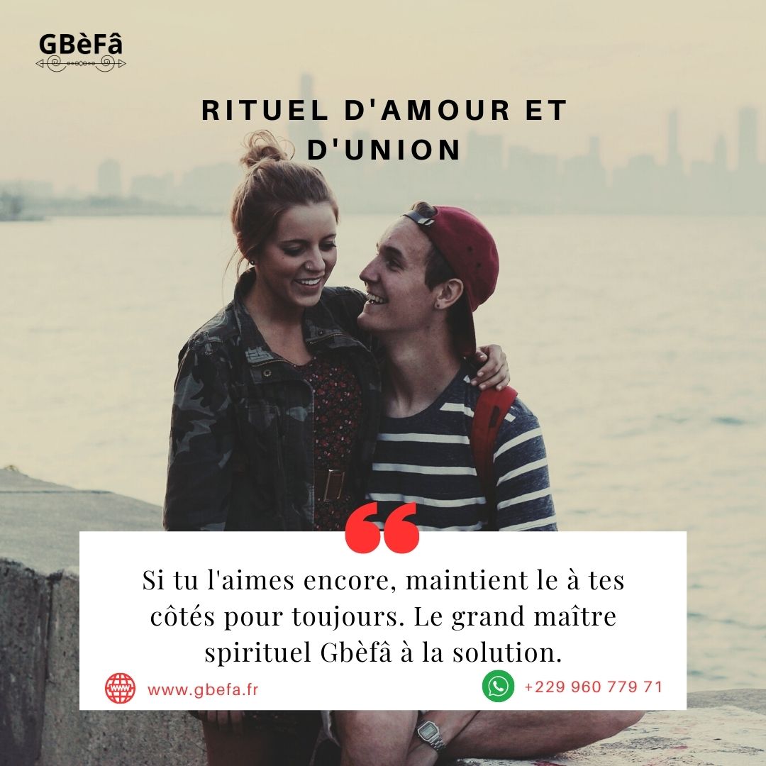 Rituel d'amour et d'union