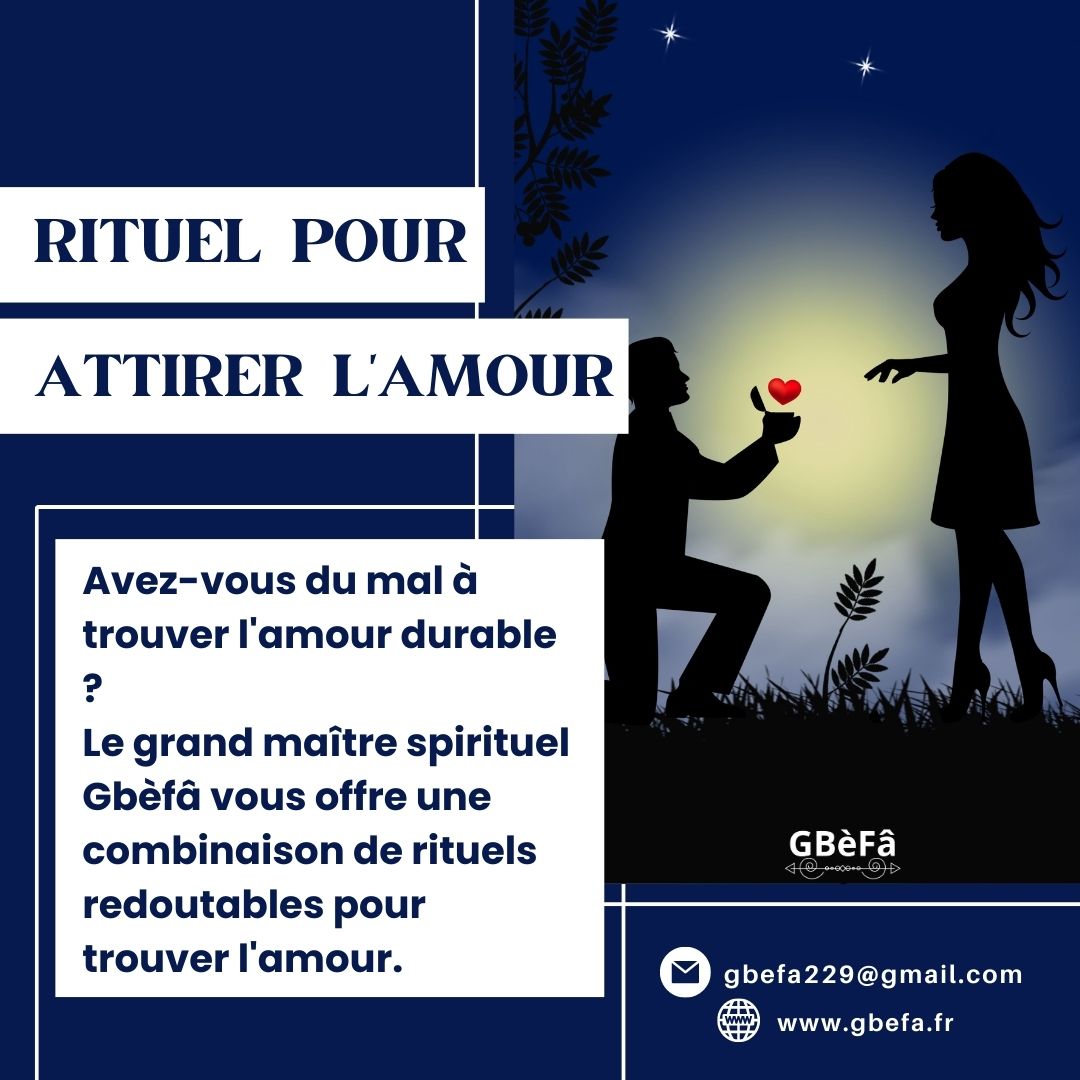 rituel pour attirer lamour
